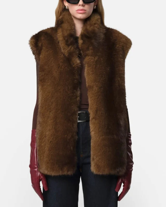 Laila Mink Vest