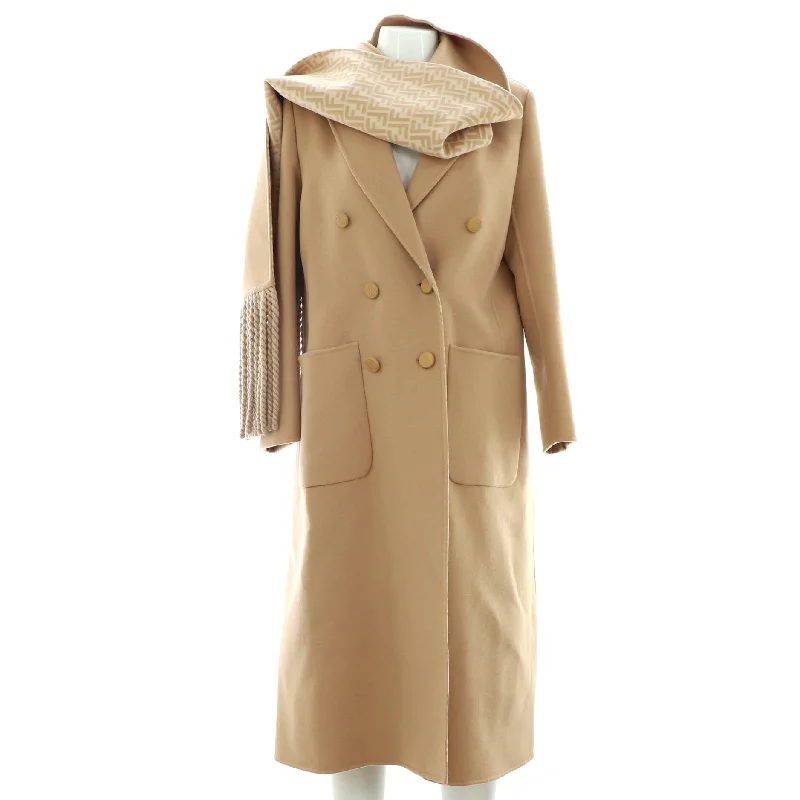 Urban OvercoatsWomen's Collared Wrap Coat Wool Blend