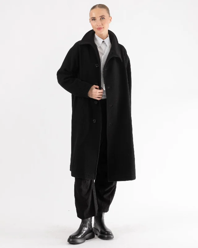 Sheer OvercoatsAsymmetry Coat