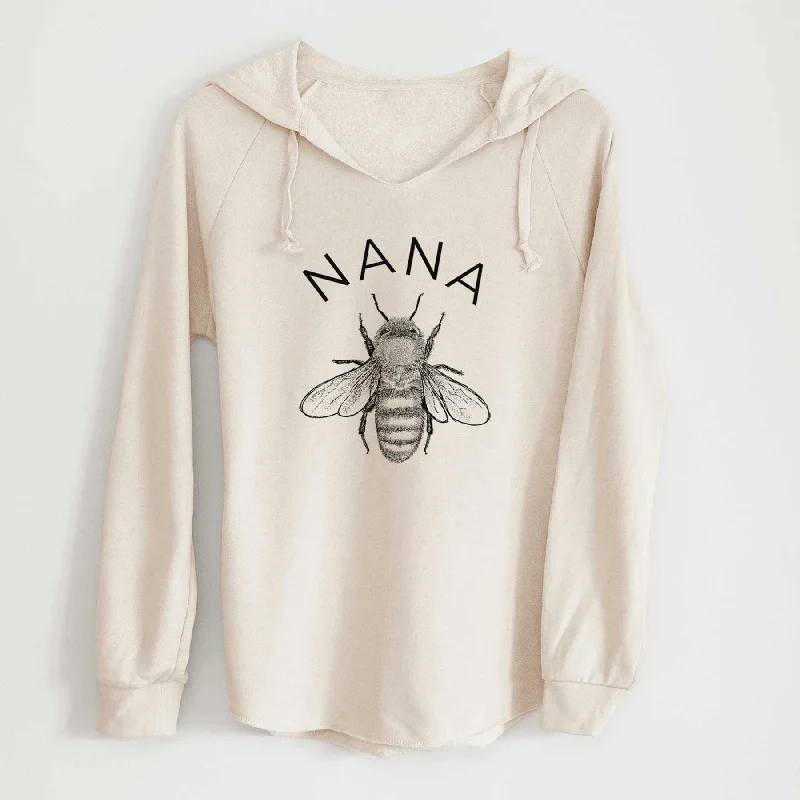 Pocketed HoodiesNana Bee - Cali Wave Hooded Sweatshirt