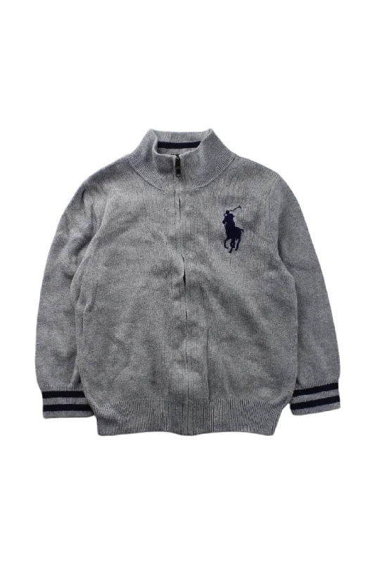 Retro HoodiesPolo Ralph Lauren Zip-Up Sweatshirt 3T