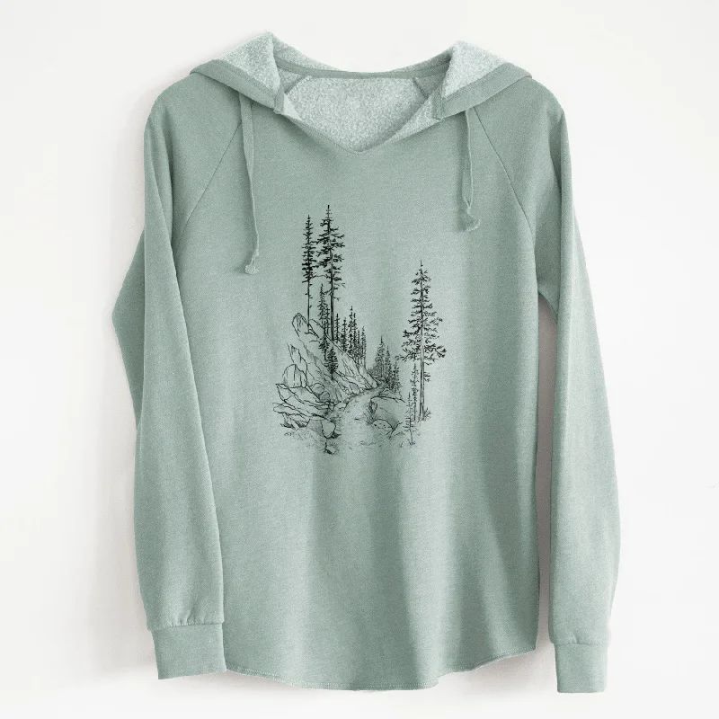 Punk SweatshirtsInto the Woods - Hiking - Cali Wave Hooded Sweatshirt