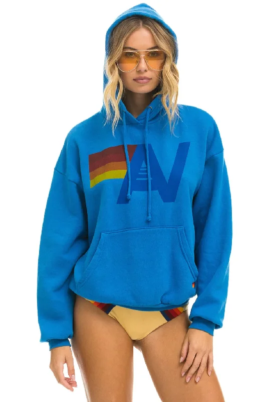 Cropped HoodiesAVIATOR NATION UNISEX LOGO PULLOVER RELAXED HOODIE - OCEAN