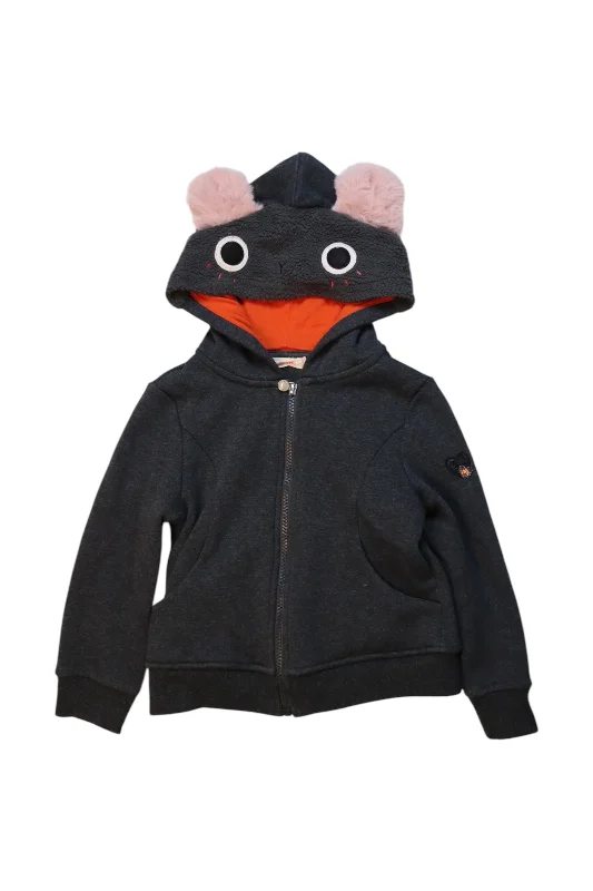 Collaborative SweatshirtsMomonittu Hooded Animal Sweatshirt 6T