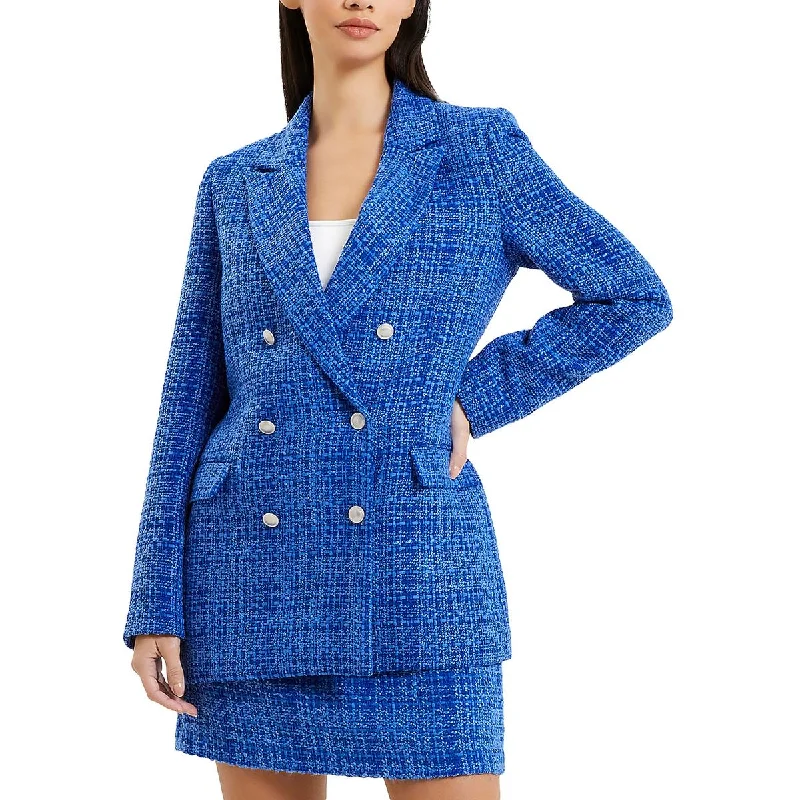 Double-Breasted CoatsWomens Tweed Double Breasted Pea Coat