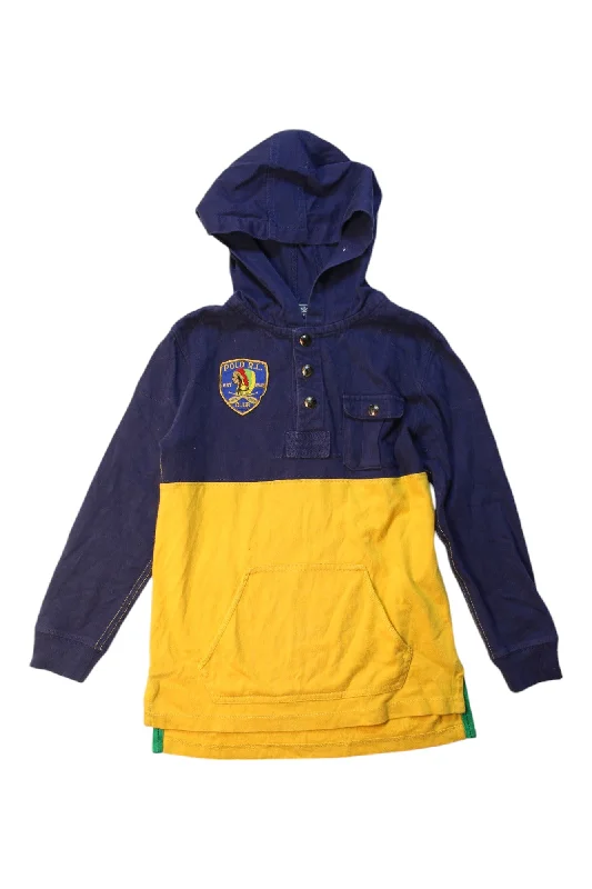 Cotton HoodiesPolo Ralph Lauren Hooded Sweatshirt 7Y