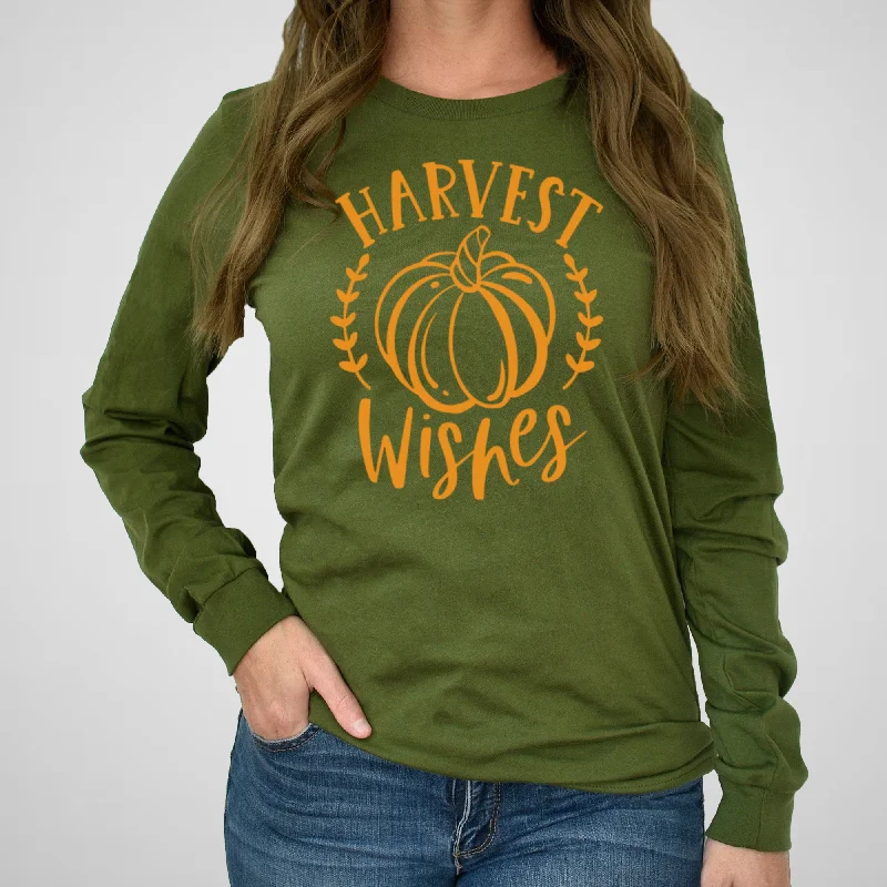 Harvest Wishes - Adult Unisex Long Sleeve Tee