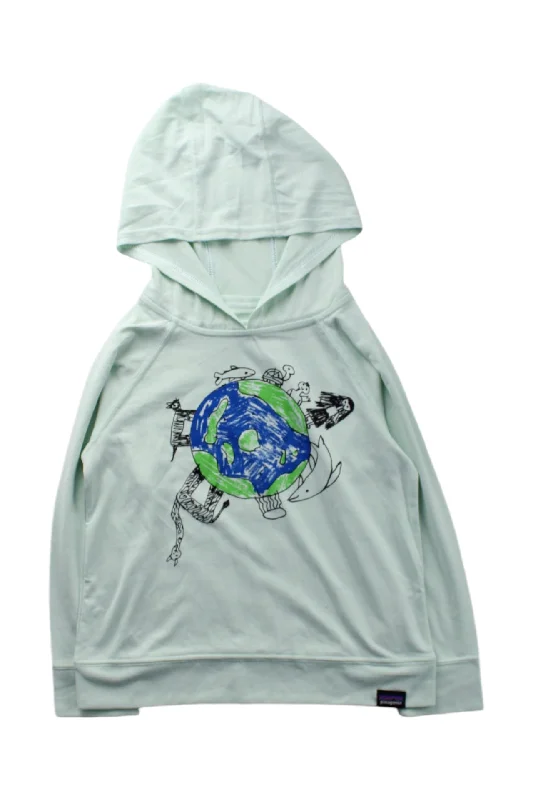 Longline HoodiesPatagonia Earth Animals Hooded Sweatshirt 3T