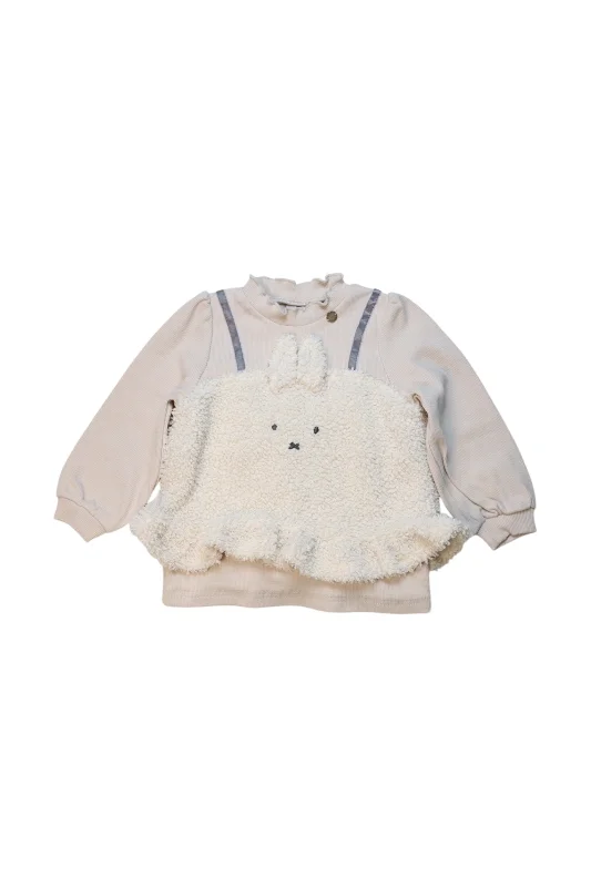 High-Fashion SweatshirtsPetit Main Fleece Animal Sweatshirt 6-12M