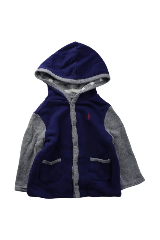 Yoga SweatshirtsRalph Lauren Hooded Fleece Sweatshirt, Size 2T