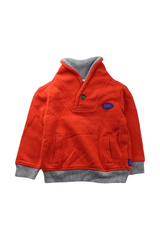 Lounge HoodiesBaker By Ted Baker Buttoned Sweatshirt 2-3T