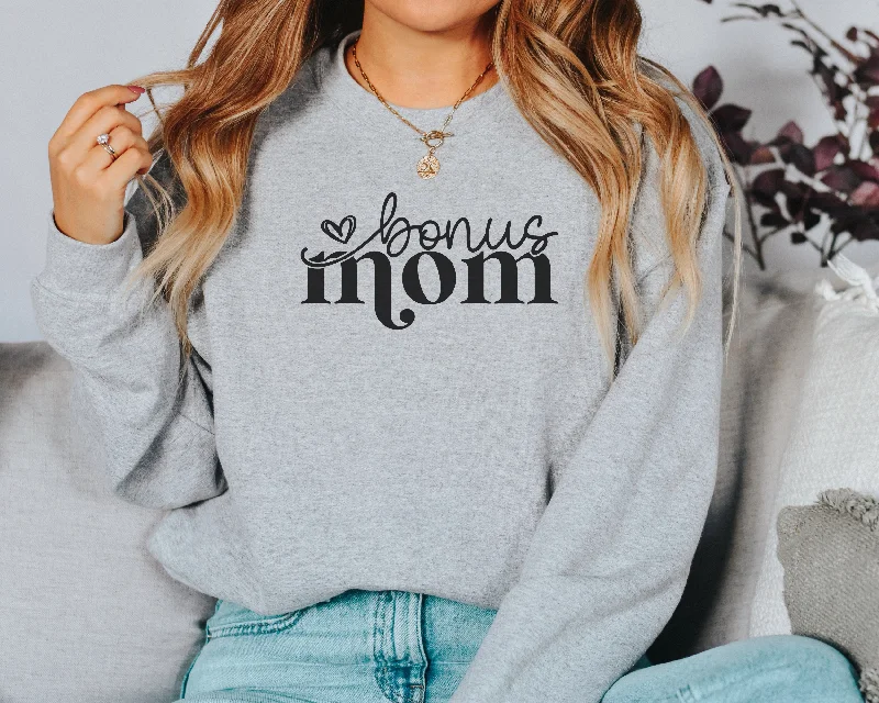 Travel SweatshirtsBonus mom --adult sweatshirt