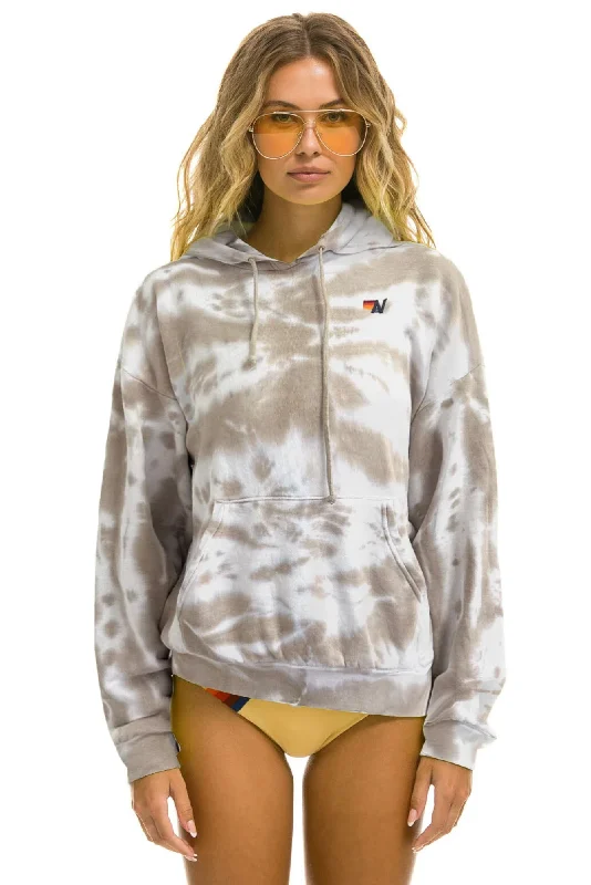 Ruffled SweatshirtsAVIATOR NATION HAND DYED PULLOVER HOODIE RELAXED - TIE DYE SAND