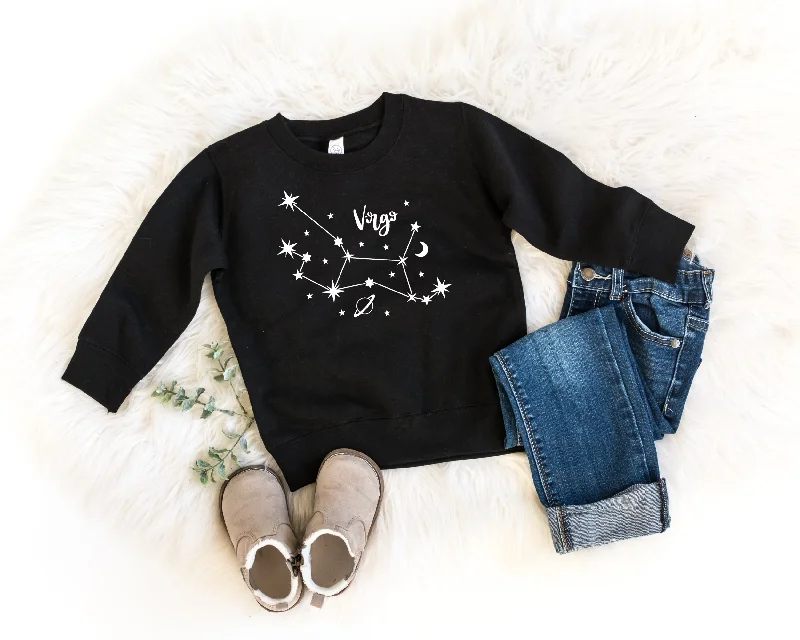 Branded SweatshirtsVirgo constellation-- kids sweatshirt