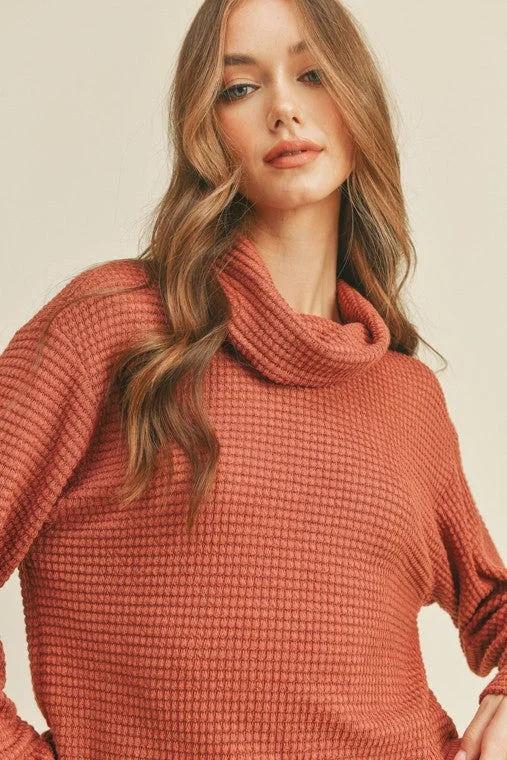 Turtleneck Long Sleeve Top