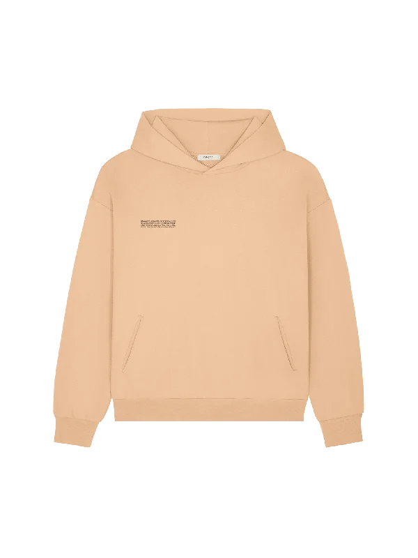 Womens 365 Midweight Hoodie—desert camel