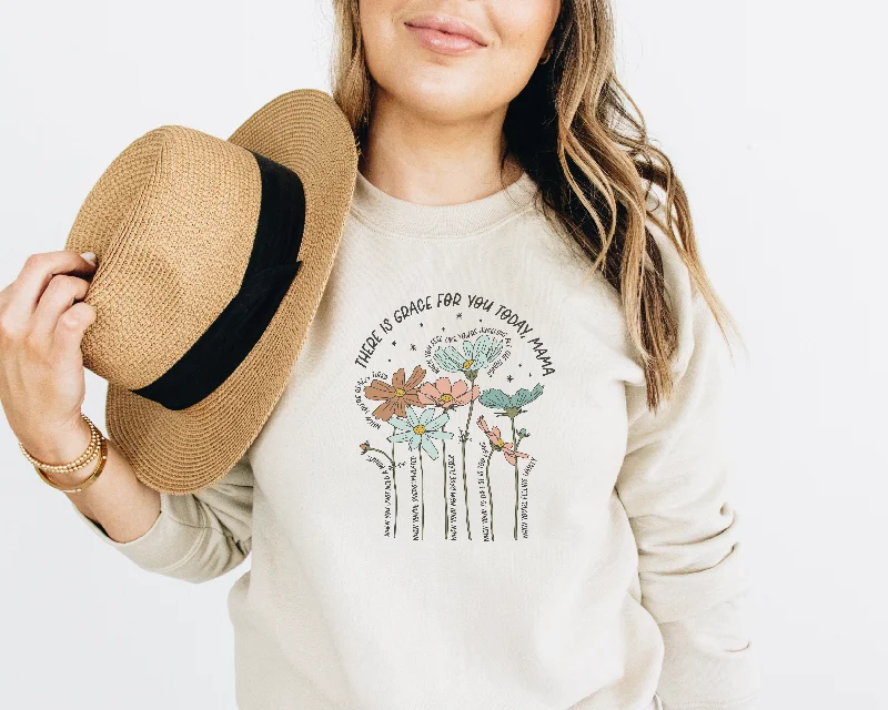 Hiking HoodiesThere is grace for you today, mama -- sweatshirt