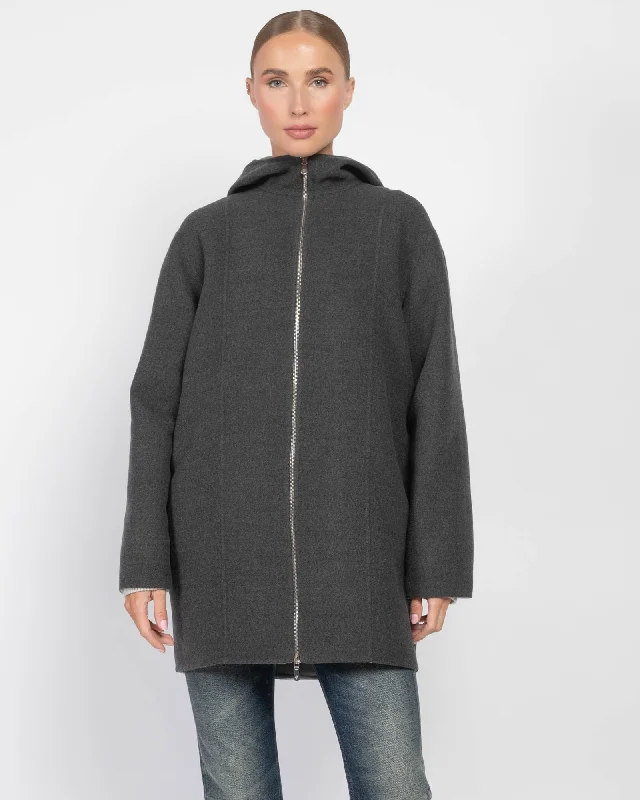 A-Line CoatsZip-Up Coat