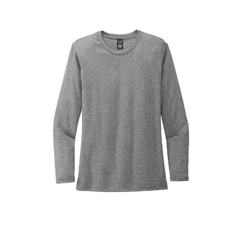 Allmade Women's Aluminum Grey Tri-Blend Long Sleeve Tee