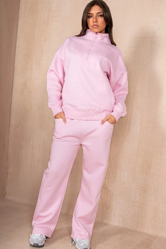 Indie Baby Pink Tracksuit