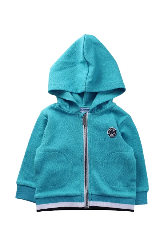 Hip-Hop HoodiesJacadi Hooded Zippered Sweatshirt 6-12M