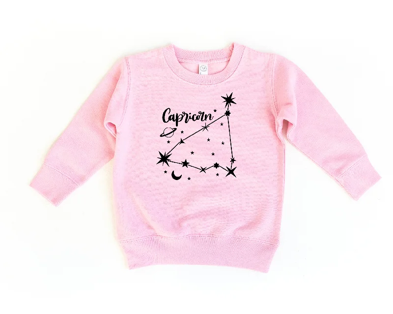 Pocketed HoodiesCapricorn constellation-- kids sweatshirt