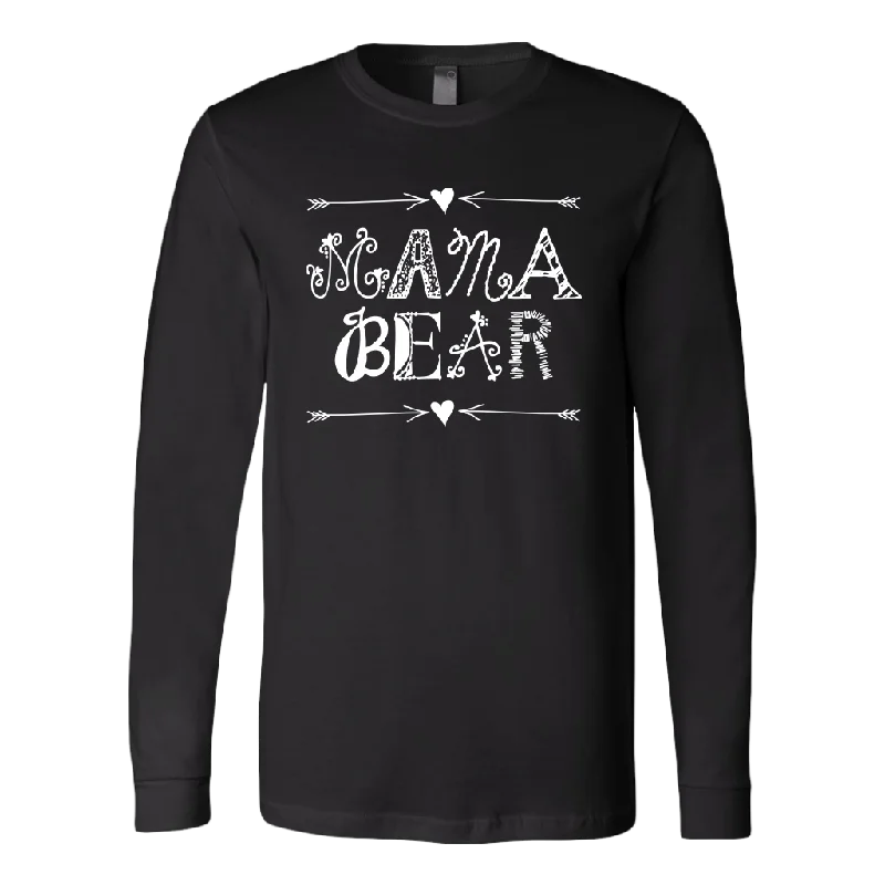 MAMA BEAR Long Sleeve T-Shirt, Canvas Brand