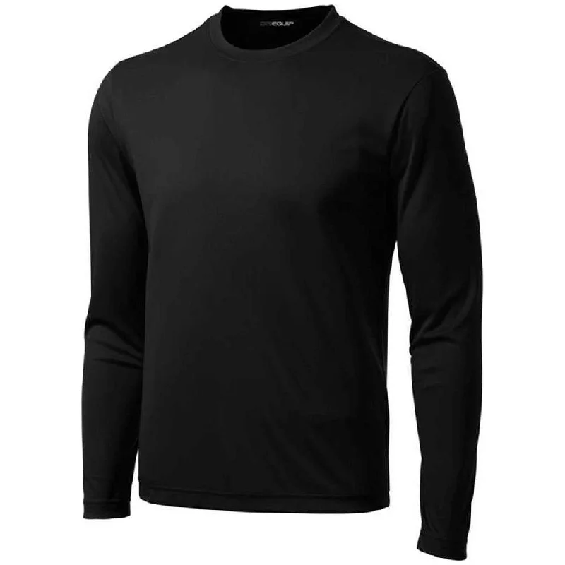 Mens Long Sleeve Moisture Wicking Athletic Shirts in Mens Sizes XS-4XL