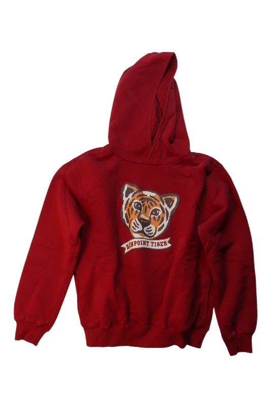 Logo HoodiesBonpoint Tiger Hooded Sweatshirt 12Y