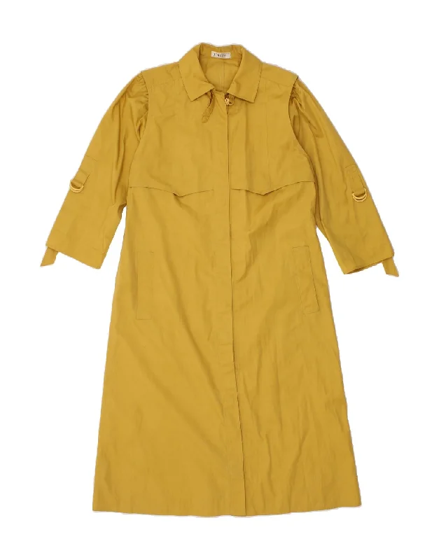 Ski OvercoatsJOBIS Womens Trench Coat IT 40 Small Yellow