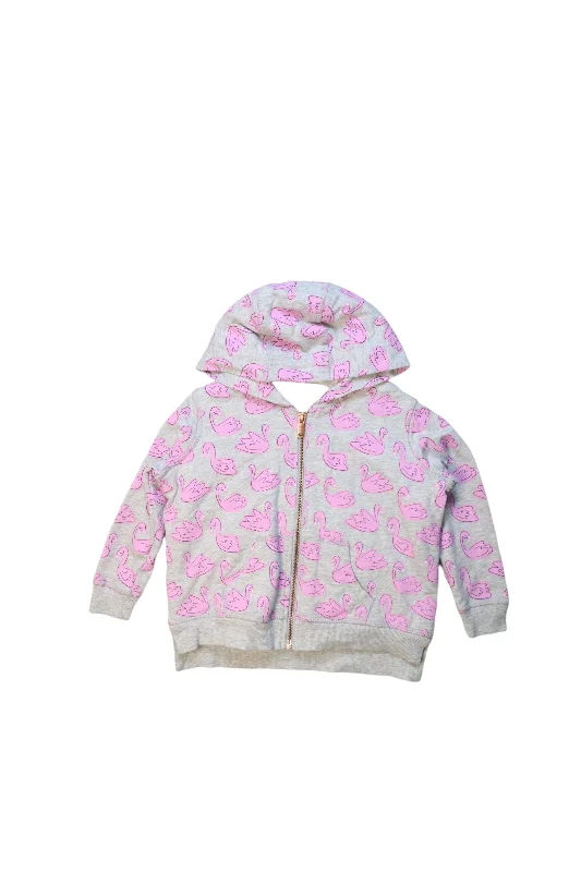 Painted HoodiesSeed Hooded Animal Sweatshirt 3T