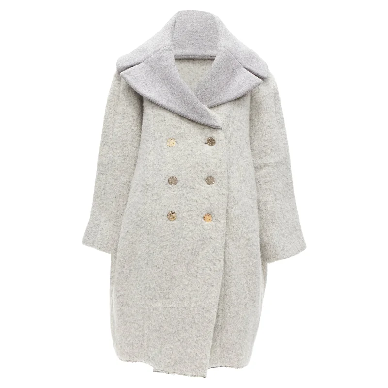 Military OvercoatsCeline Phoebe Philo wool alpaca on coat