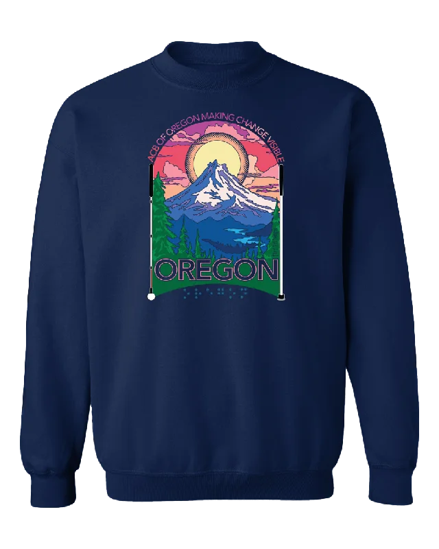 Band Merch SweatshirtsOregon  crew sweatshirt navy blue