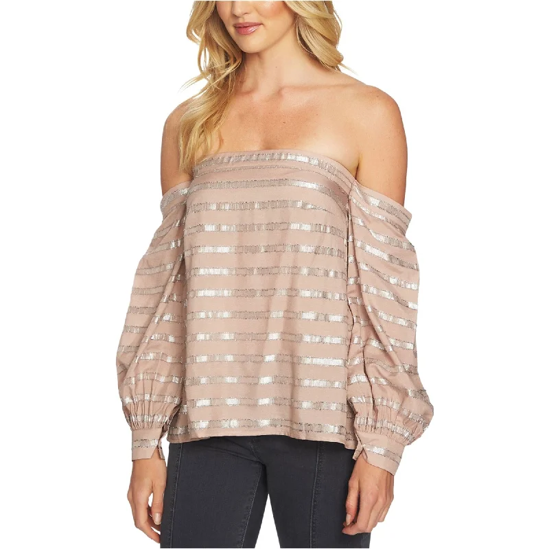 Rayon Shirts1.State Womens Metallic Knit Blouse