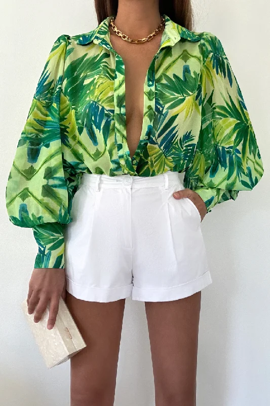 Cultural ShirtsFLEETWOOD BLOUSE - PALM