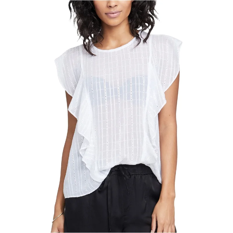 Graphic ShirtsRachel Roy Womens Gemma Ruffled Blouse