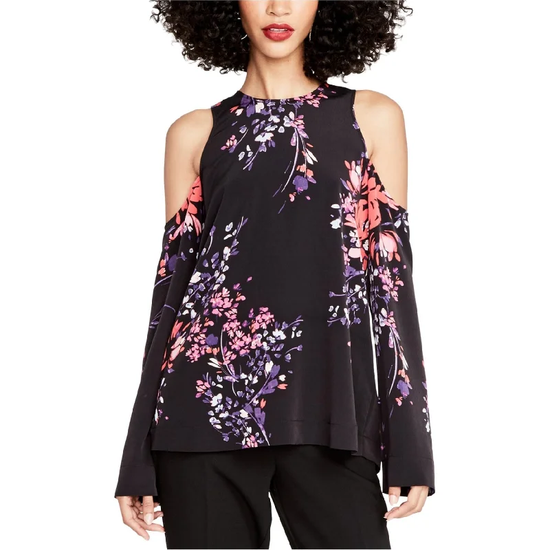 Hooded ShirtsRachel Roy Womens Printed Off The Shoulder Blouse