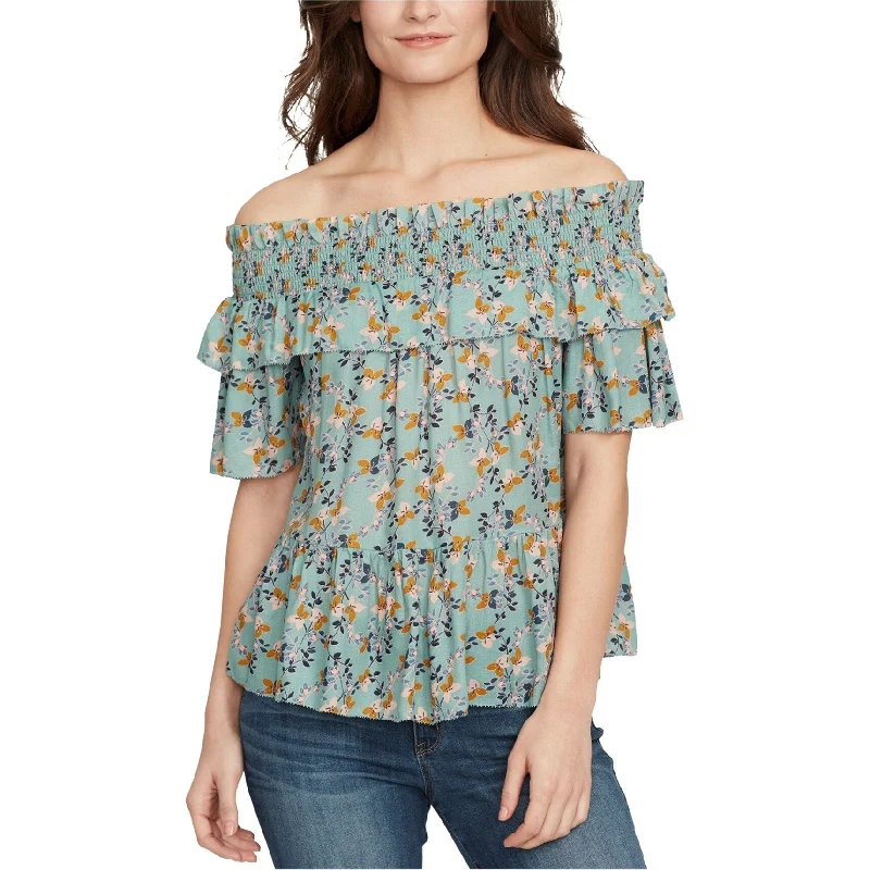 Wrap ShirtsWilliam Rast Womens Arabella Off the Shoulder Blouse, Multicoloured, Medium