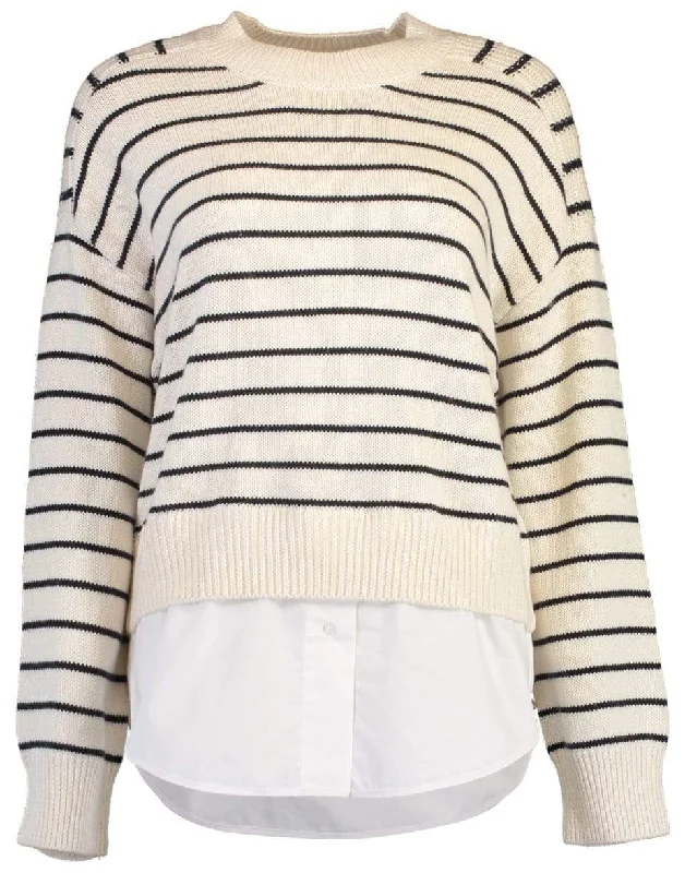 Eden Stripe Crew Neck SweaterOutdoor Knit Tops