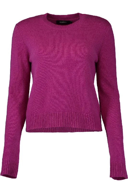 Mable Sweater - MulberryStudded Knit Tops