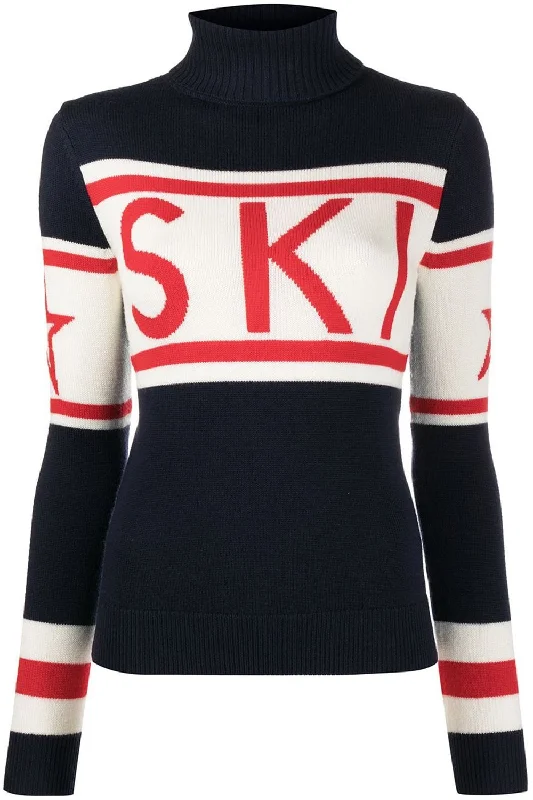 Schild Sweater - NavyHiking Knit Tops