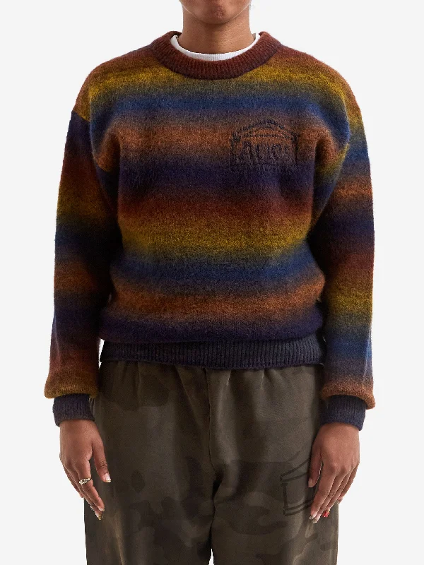 Aries Boucle Space Dye Knit W - Multi