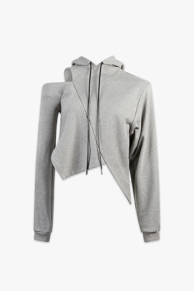 KAYLANE SWEATER | DARK HEATHER GREY