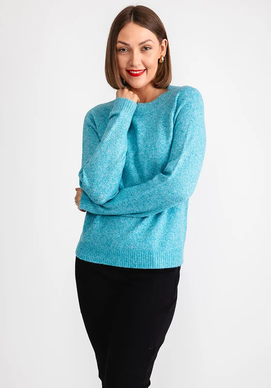 Vero Moda Doffy Knit Jumper, Caribbean Blue