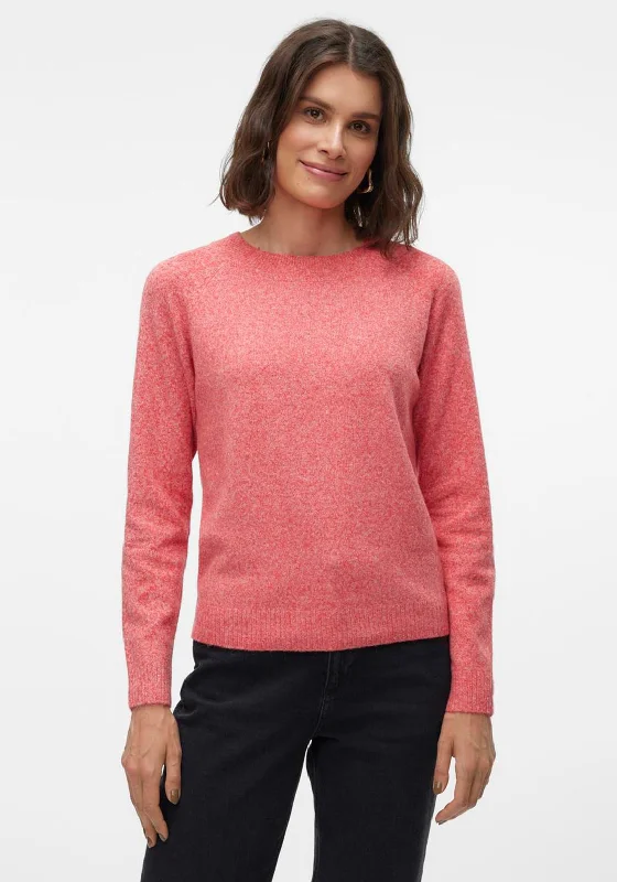 Vero Moda Doffy Knit Sweater, Red