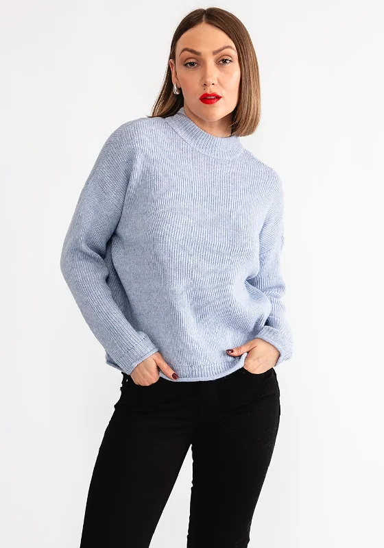 Vero Moda Elif Space Knit Jumper, Blue