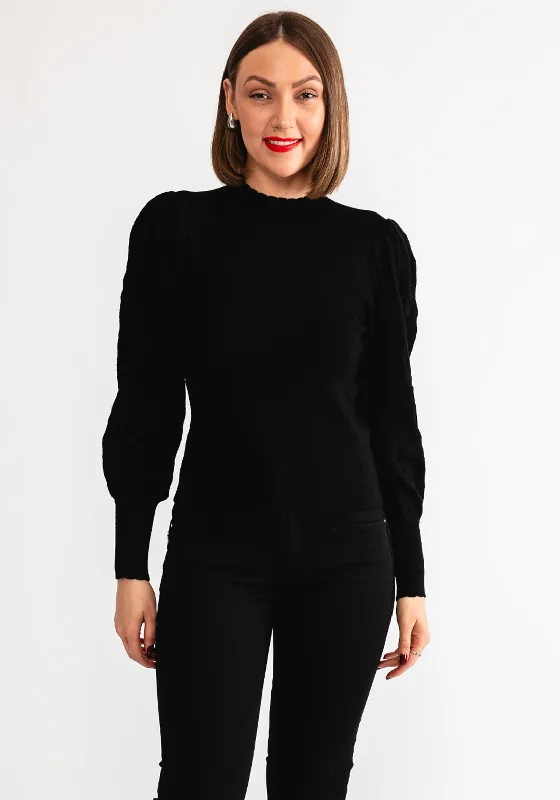 Vero Moda Limone High Neck Jumper, Black