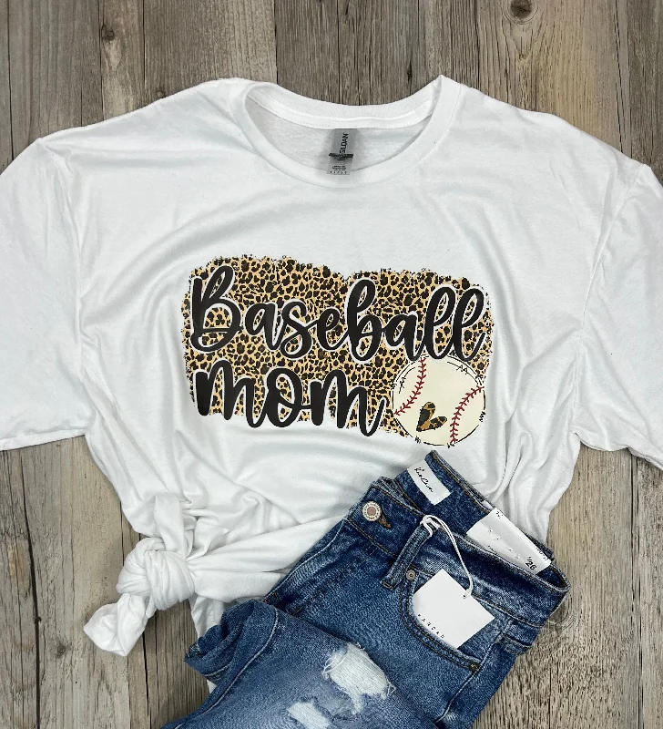 Embellished T-ShirtsBaseball Mom T-Shirt