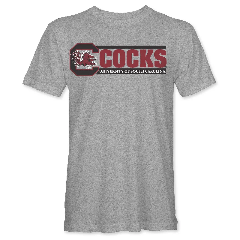 Colorblock T-ShirtsCOCKS Two Bar USC