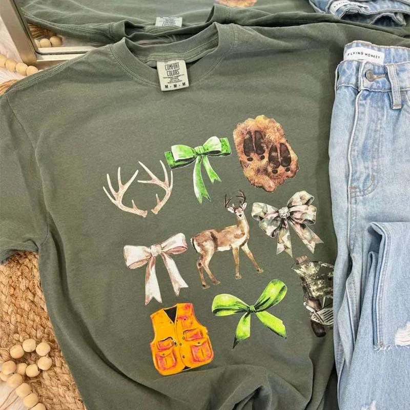 Thermal T-ShirtsDeer Hunt Check Short Sleeve T-Shirt